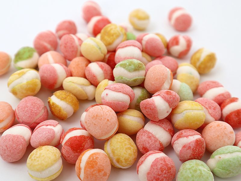 Discover the crunchy charm of freeze-dried candy