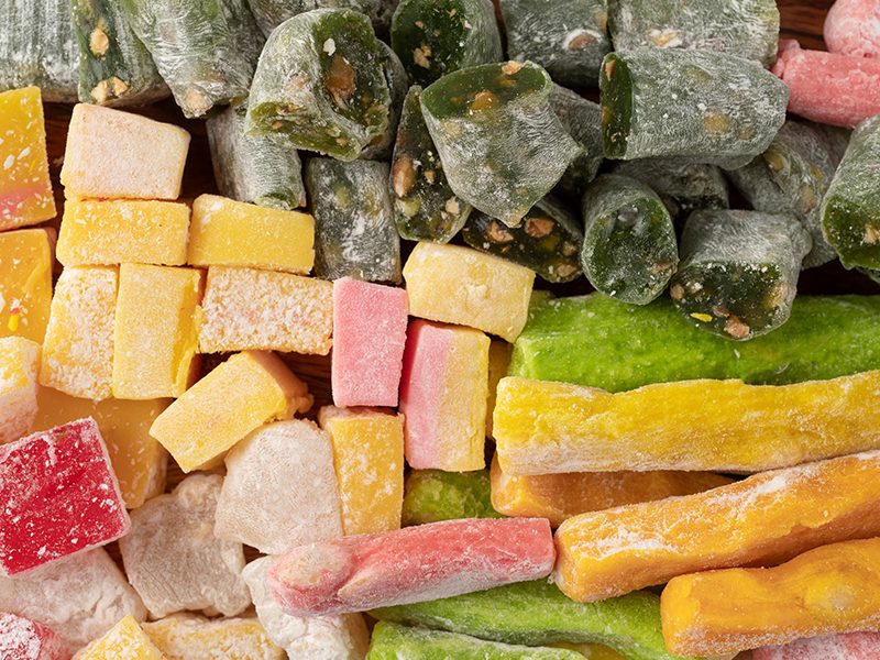 Dehydrated candies, mixed in various shapes to meet your diverse needs