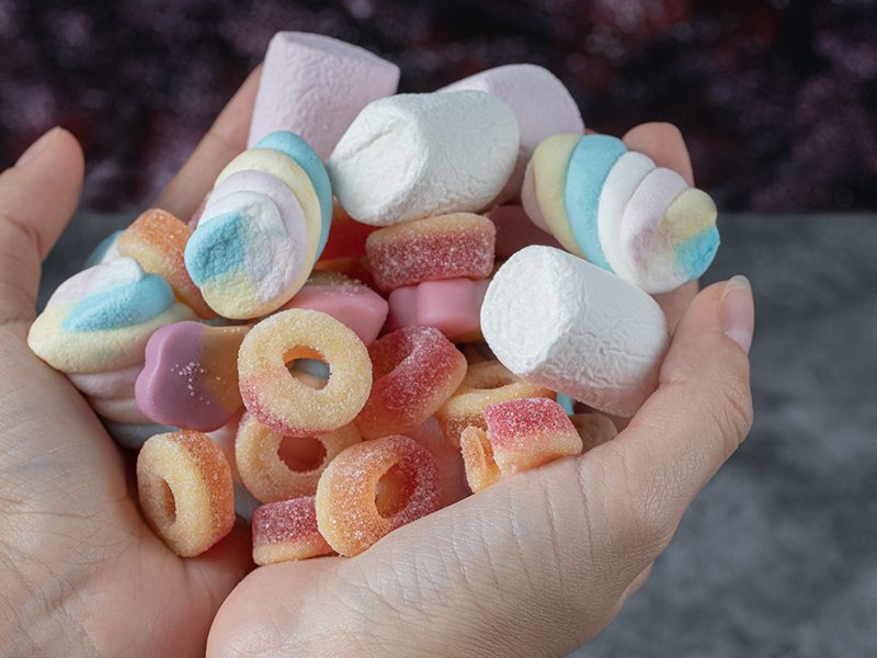 Dehydrated candy, no additives, retains the natural nutrition of candy