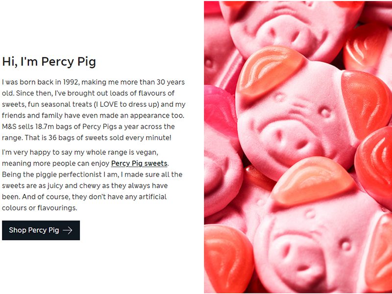 Percy-Pigs: Cute pig shapes, natural juice recipes