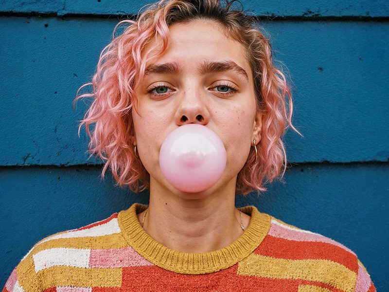 Chewing bubble gum can help you relax and reduce anxiety