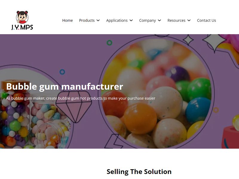 Support customized bubble gum flavors and packaging to create a personalized brand