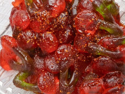 Innovative candy experience! Chamoy Candy, unique shape and flavor, attracts the eye and satisfies the taste buds!