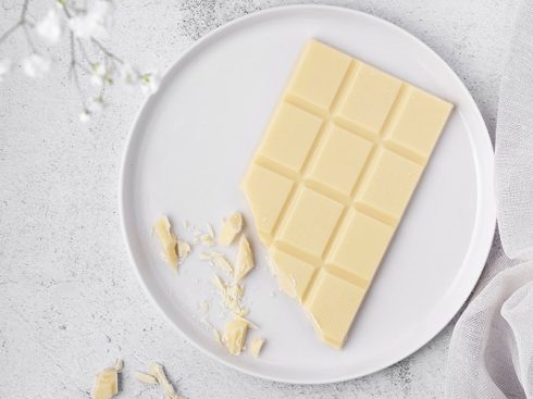 Pure cocoa butter, ultimate enjoyment! White chocolate, the perfect blend of milk and cocoa